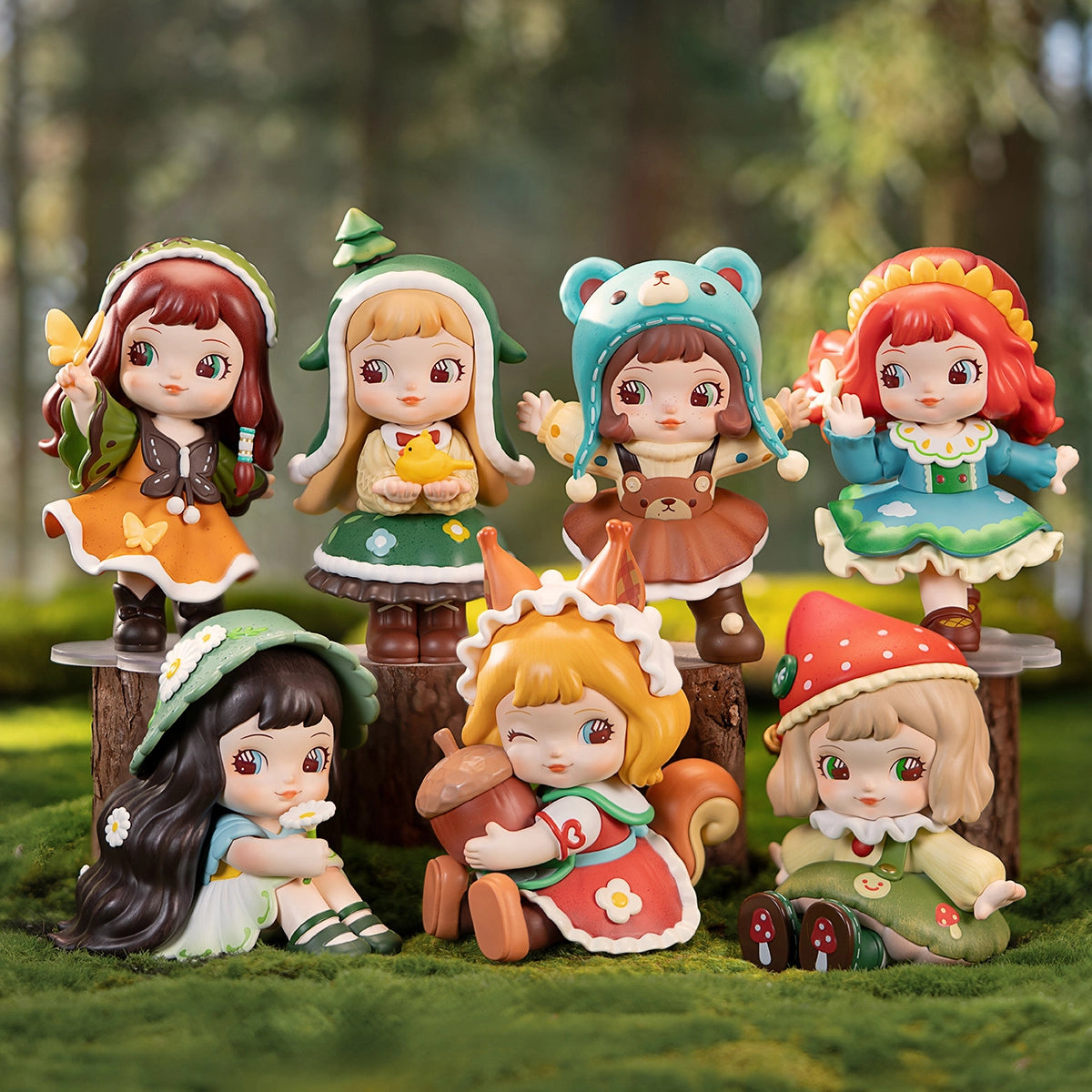 Charline's Forest Children Surprise Figure Dolls