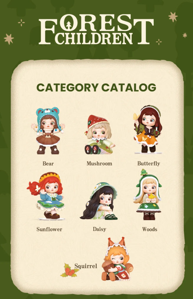 Charline's Forest Children Surprise Figure Dolls