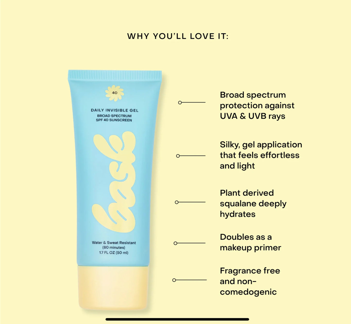 SPF 40 Invisible Gel