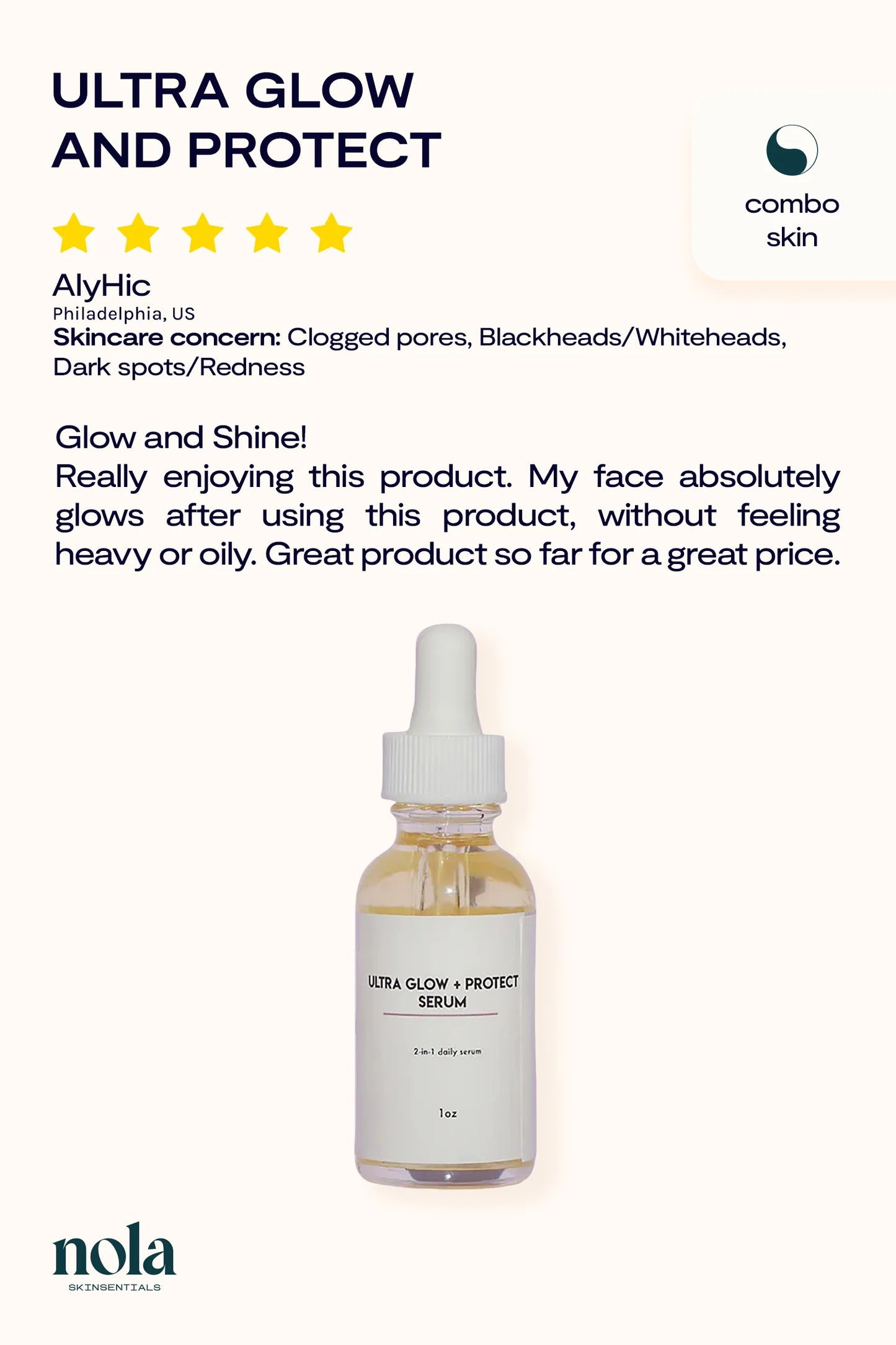 Ultra Glow and Protect Serm