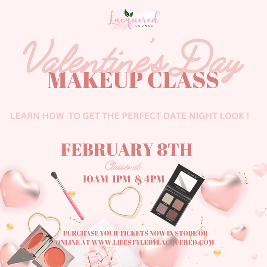 Valentine’s Day Makeup Class