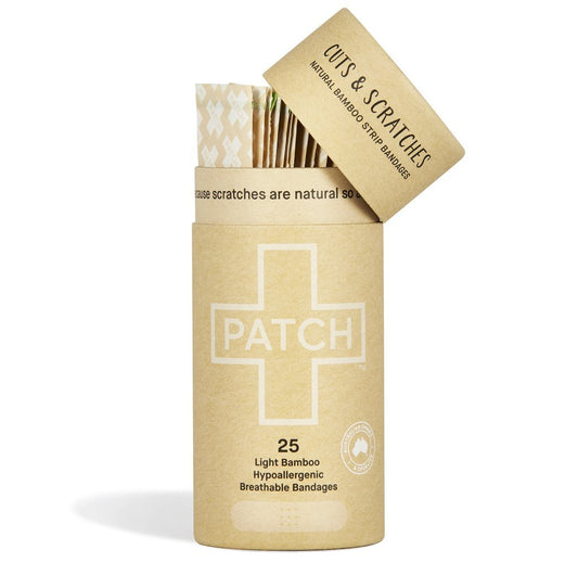 PATCH Organic Bamboo Bandages | 25ct (Multiple Colors Available)